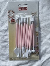Zenker 41132 Cake Decoration Set 8 Pezzi new in box patisserie modelling set