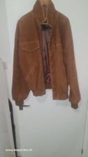 Suede Leather Jacket  Sand
