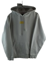 Huf x Kill Bill Mens Logo Spellout Hoodie Sweatshirt Size M Grey Sports Skater