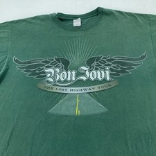 Bon Jovi T-Shirt Mens 2XL