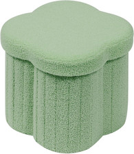 Storage Ottoman Cube, Flowers