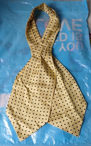 Men cravat ascot 100 - cravat/ascot, 100%silk