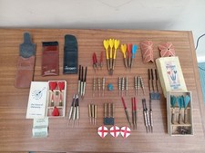15 sets Of Vintage Brass Darts Bundle Job Lot, Unicorn, Dorwin. Etc. 