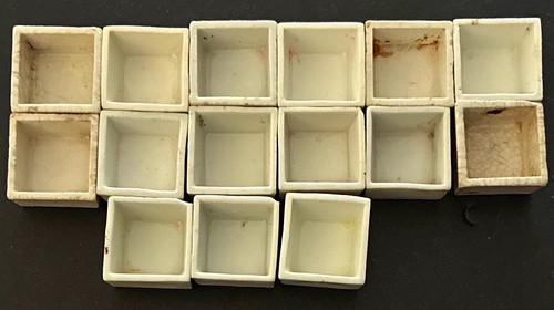 Vintage watercolour paint pans - watercolour,