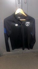 Black Umbro West Ham Training Jacket
