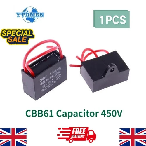 Cbb61 capacitor 450v fan - cbb61,