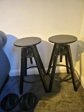 2 x Ikea Dalfred Black