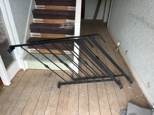 Pair wrought iron - pair, stair