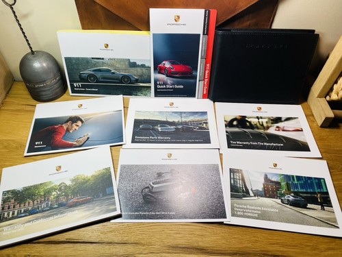 2022 porsche 911 - owners, manual