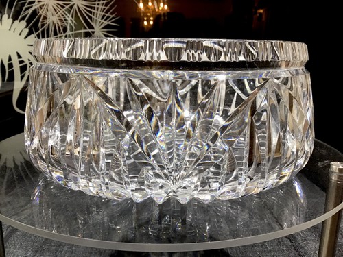 Antique hand cut lead crystal - hand,