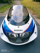 SUZUKI GSXR600 GSXR750 SRAD GENUINE TOP FAIRING NOSE CONE HEADLIGHT & SCREEN INC
