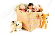 African Handmade woven Storage