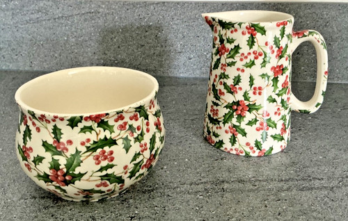 Vintage heron cross pottery - cross,