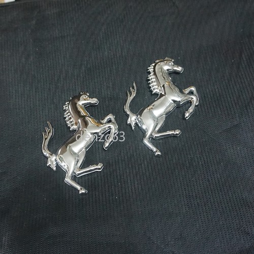 Chrome left horse silver - chrome,