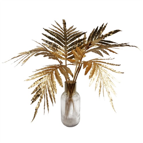 80cm artificial gold palm - 80cm,