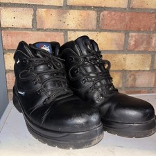 Himalayan Safety Boots Composite Tie Cap / Midsole Size 9 Black