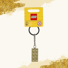 LEGO 850808 Gold Brick Keyring Brand New
