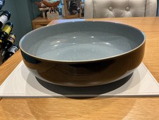 DENBY JET BLACK LARGE ROUND