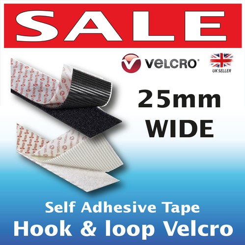 25mm wide velcro - 25mm, genuine