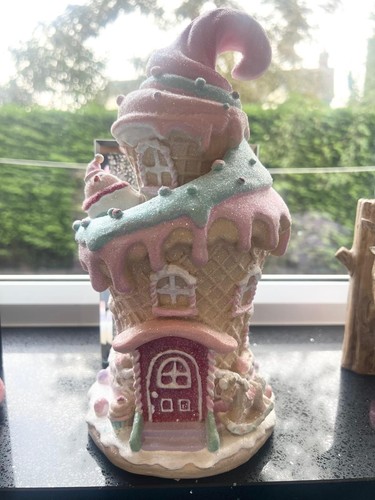 Christmas iced waffle - christmas,