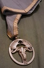 Vintage masonic sash with - vintage,