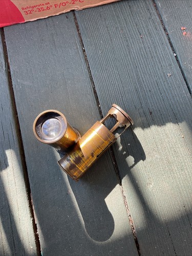 Antique brass pocket - 2,