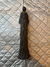 Maasai Soul Journey Figurine Mother's Love African Art Decor Resin