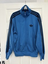 Adidas Men’s Track Top Tracksuit Firebird Trefoil Blue 2005 Jacket Small S