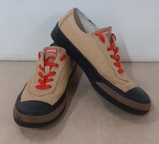 Camper Canvas Pumps Size 6 Lace Up Beige Charity Sale