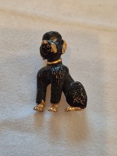 vintage poodle dog brooch
