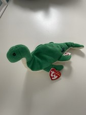 TY Beanie Baby Ness-e Rare Lochness Monster Plush Toy