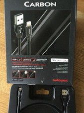 AudioQuest Carbon USB to Lightning Cable  0.75m