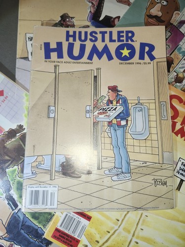 Vintage hustler humor december - hustler,