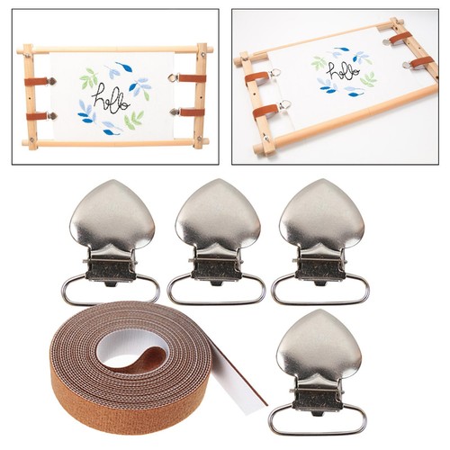 Cross stitch side - side, tensioners