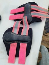 Hi Viz Pink Horse Brushing