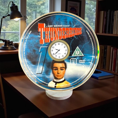 Thunderbirds dvd clock - thunderbirds,
