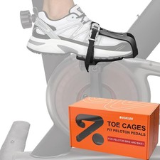 Bike Pedals with Toe Cages and