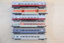 TRIANG RAKE of 6 TRANSCONTINENTAL TC PASSENGER & OBSERVATION COACH om