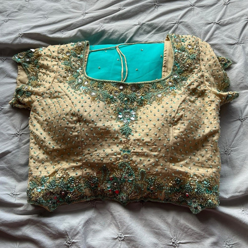 Women turquoise beige - &,