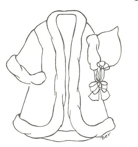 Marabou trimmed winter coat - ,