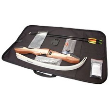 Petron S1 Take Down Recurve Bow Kit Medium Wooden Handle with String