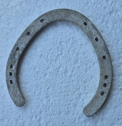 Metal horseshoe horse - metal,