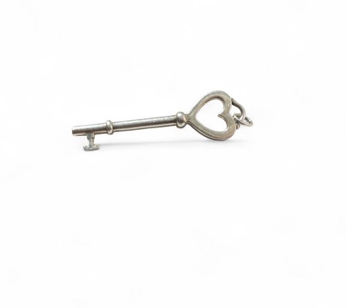Tiffany heart key charm - co.,