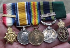 PERIOD MINIATURE WW1 1914 MONS