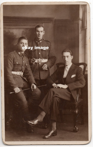 Military postcard ww1 soldiers - military,