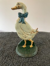 Vintage Cast Iron Duck