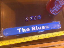 Snap Bracelet The Blues Football Blue Snap High Quality Fold Plastic Wristband
