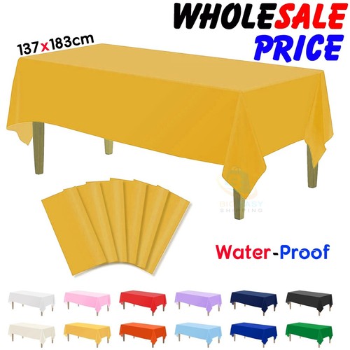 New plastic table cover - new, cloth