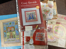 Cross Stitch Embroidery Charts Tea Cosy Emily Peacock Home Fireside 2008 Sampler