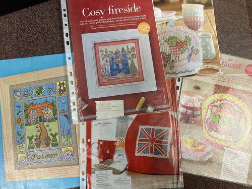 Cross stitch embroidery - cross,